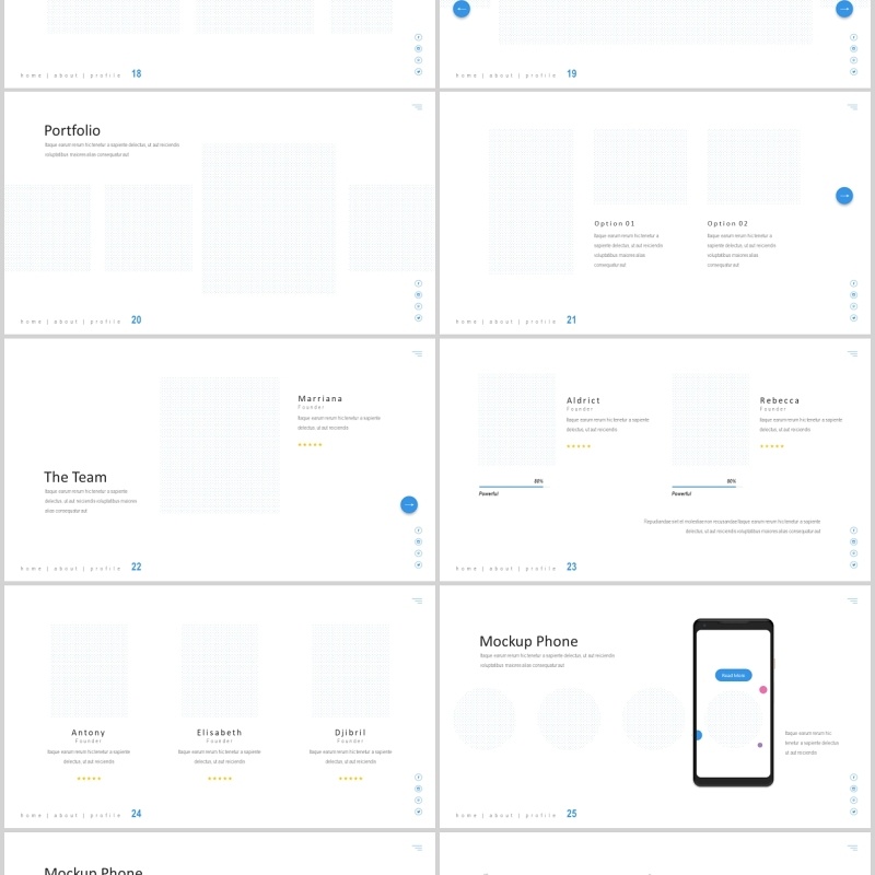 教育通用PPT图片排版模板Universal - Education Powerpoint Template