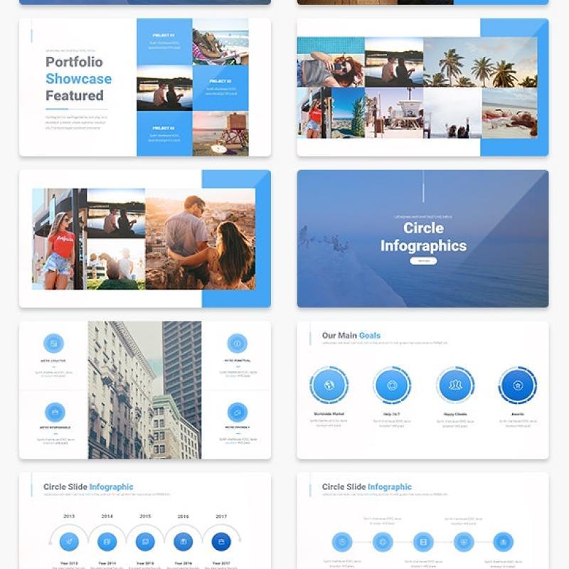 多用途PPT幻灯片模板Believe Multipurpose PowerPoint Presentation Template
