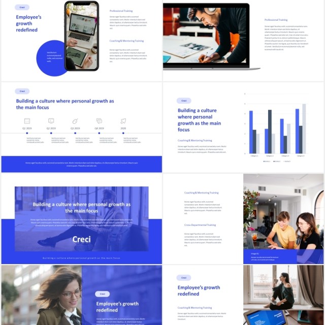 商务科技公司介绍宣传展示PPT模板CRECI - Tech Business Powerpoint Template