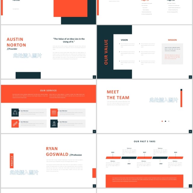 简约图片占位符排版设计工作通用PPT模板Sportivo Powerpoint 简约图片占位符排版设计工作通用PPT模板Sportivo Powerpoint