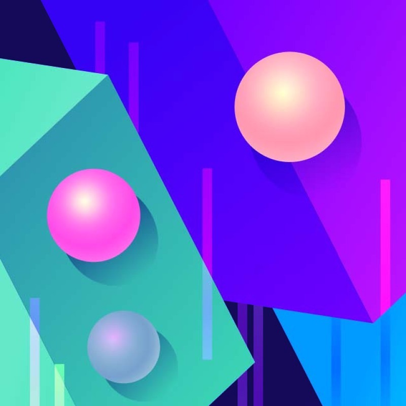 女性女孩梦幻梦想人物插画AI矢量素材61