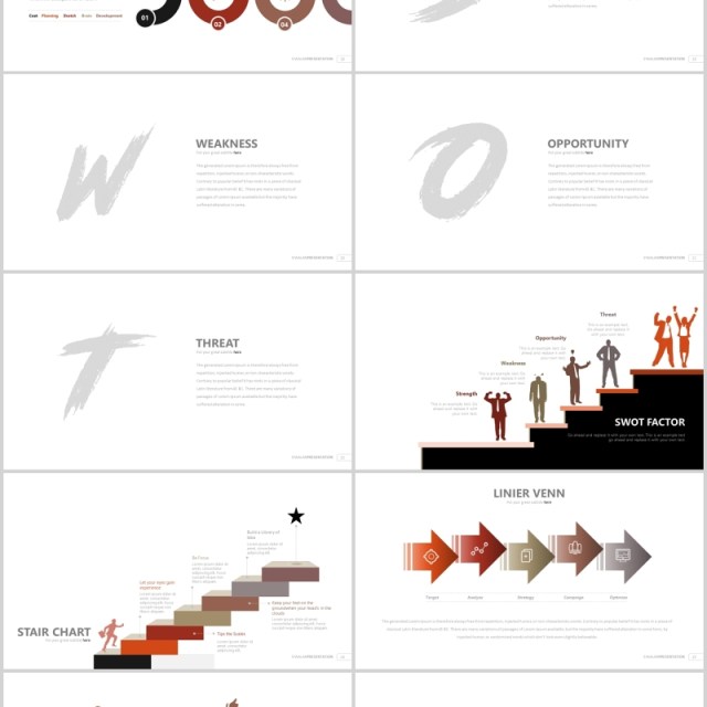 创意拼图SWOT分析向上台阶PPT可插图排版素材模板Siwalan Powerpoint 创意拼图SWOT分析向上台阶PPT可插图排版素材模板Siwalan Powerpoint