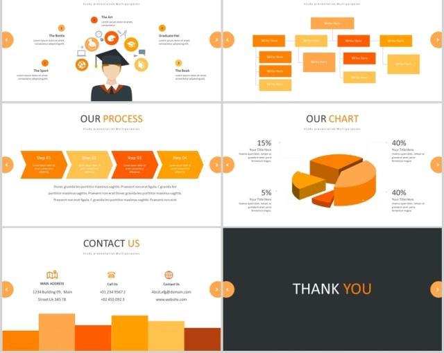 橙色简约教育培训宣传PPT图片排版模板Colleague - Powerpoint Template 橙色简约教育培训宣传PPT图片排版模板Colleague - Powerpoint Template