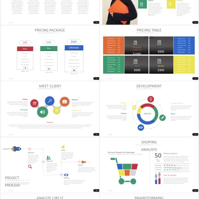 年终工作汇报数据图表PPT素材模板kusuka powerpoint 年终工作汇报数据图表PPT素材模板kusuka powerpoint