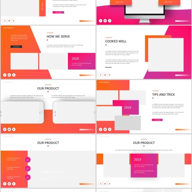 沙朗牛排美食餐饮PPT模板Sirloins Powerpoint Template 沙朗牛排美食餐饮PPT模板Sirloins Powerpoint Template