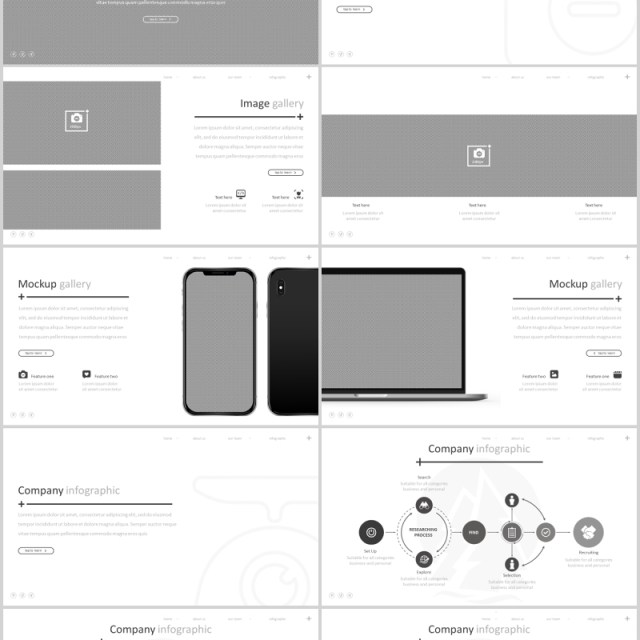 旅游宣传策划书PPT图文排版模板Anonia - Powerpoint Template