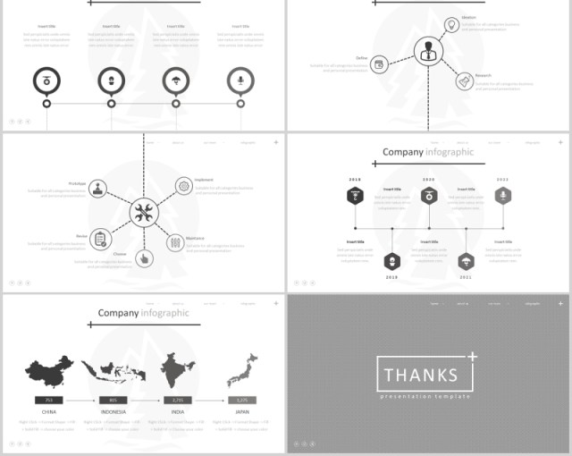 旅游宣传策划书PPT图文排版模板Anonia - Powerpoint Template