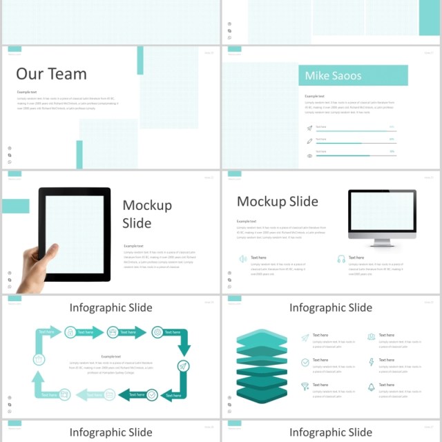 公司简介产品介绍PPT模板版式设计Neoro - Powerpoint Template