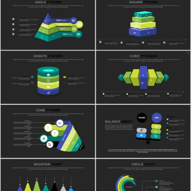 数据分析可视化工作计划PPT信息图表模板SOFT EMBRACE Powerpoint