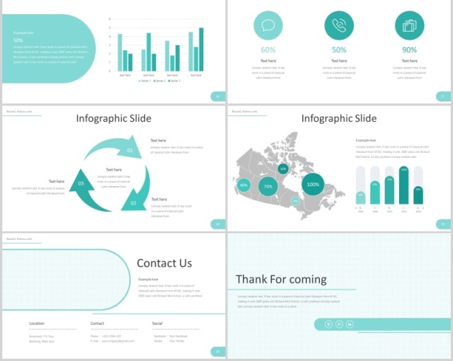 创意圆形插图公司介绍PPT模板信息图表Round - Powerpoint Template 创意圆形插图公司介绍PPT模板信息图表Round - Powerpoint Template