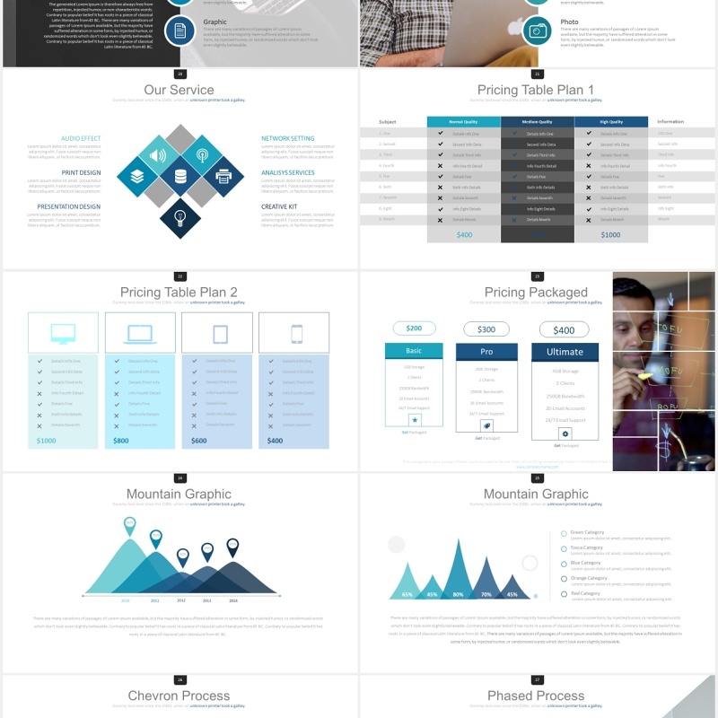 简洁公司项目架构图PPT素材模板mejuwet powertpoint