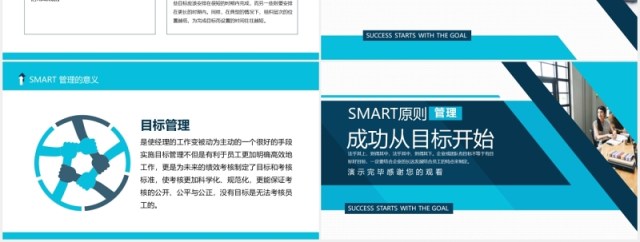 smart目标管理原则成功主题课件PPT模板