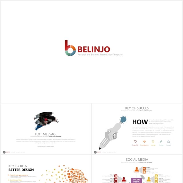 创意商务图形数据可视化图表PPT模板素材belinjo powerpoint 创意商务图形数据可视化图表PPT模板素材belinjo powerpoint