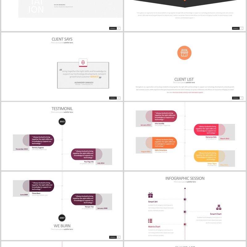 商务图表流程图台阶关系结构图PPT可插图排版模板SUMMER DRESS Powerpoint