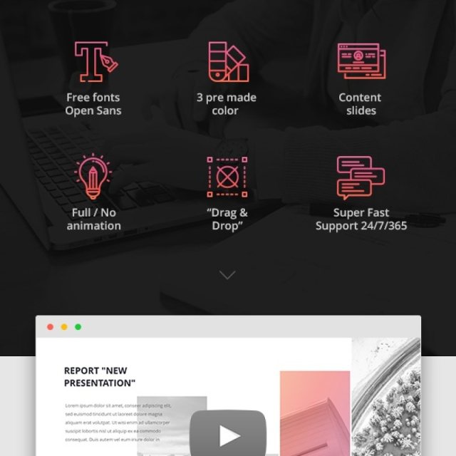 现代创新营销年度报告PPT模板演示Miracle Modern PowerPoint Template 现代创新营销年度报告PPT模板演示Miracle Modern PowerPoint Template