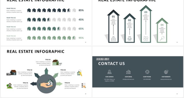 房地产公司楼盘宣传介绍PPT图片排版模板Real Estate Slides V1 Powerpoint 房地产公司楼盘宣传介绍PPT图片排版模板Real Estate Slides V1 Powerpoint