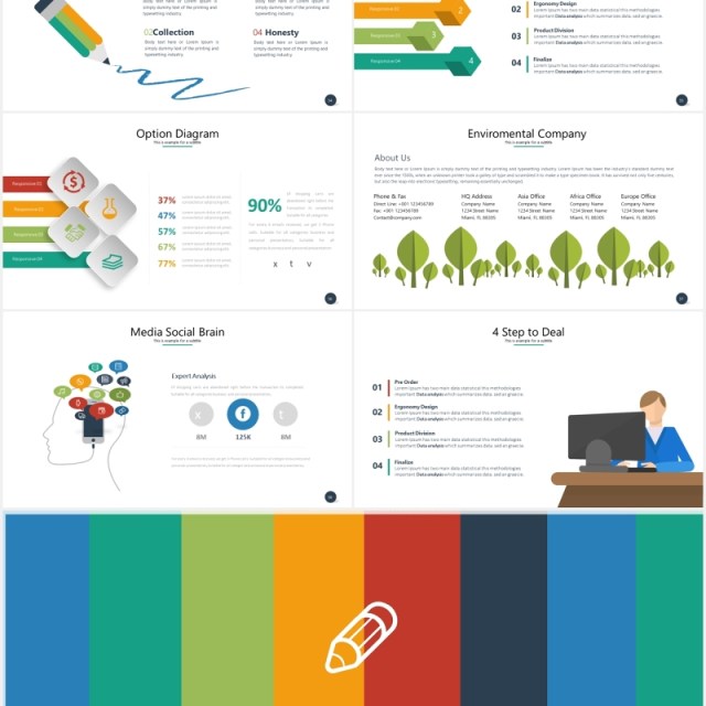 多功能实用可视化数据信息图表PPT素材模板flores powerpoint template 多功能实用可视化数据信息图表PPT素材模板flores powerpoint template