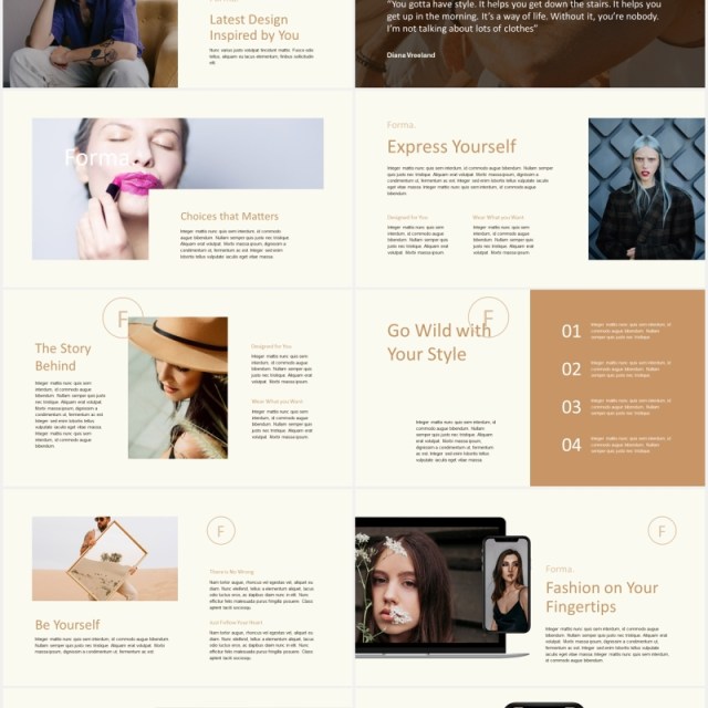 现代时尚摄影展示PPT模板Forma - Modern Minimal Powerpoint Template 现代时尚摄影展示PPT模板Forma - Modern Minimal Powerpoint Template