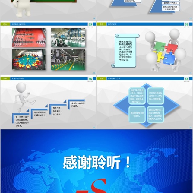 5S现场管理培训企业管理课件PPT模板 5S现场管理培训企业管理课件PPT模板