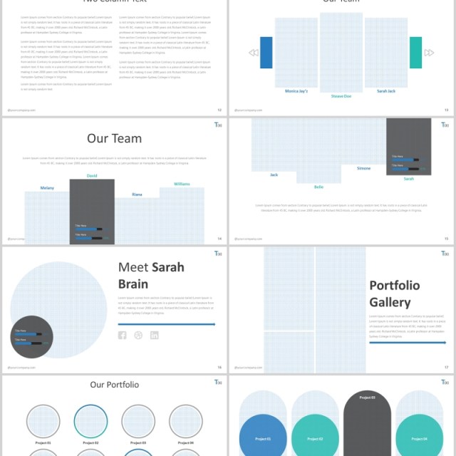 公司宣传企业介绍PPT模板版式设计Powerpoint Template