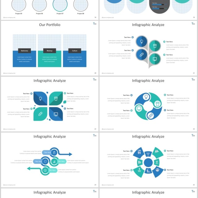 公司宣传企业介绍PPT模板版式设计Powerpoint Template