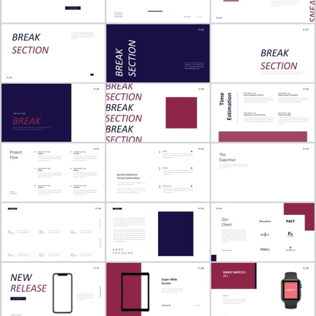 欧美时尚PPT图片占位符版式设计模板Creavy Powerpoint 欧美时尚PPT图片占位符版式设计模板Creavy Powerpoint