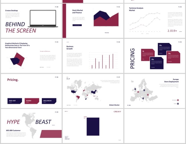 欧美时尚PPT图片占位符版式设计模板Creavy Powerpoint 欧美时尚PPT图片占位符版式设计模板Creavy Powerpoint