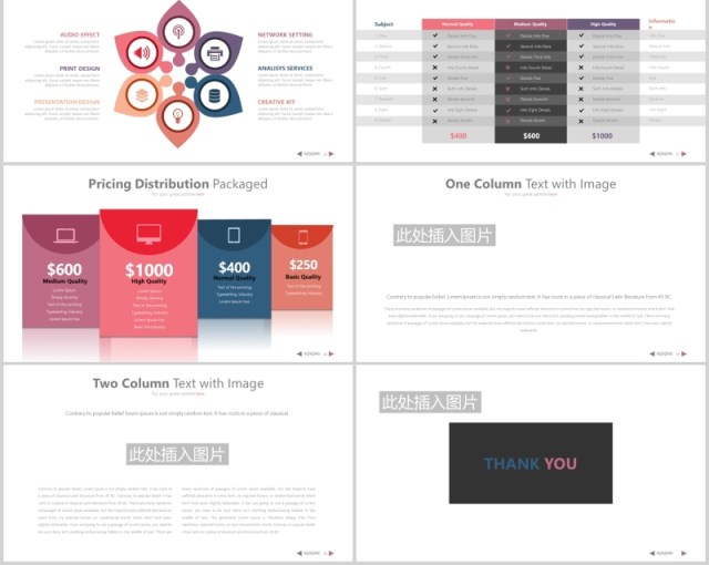 创意图片占位符排版设计商务工作通用PPT模板素材Gosong - Powerpoint Template 创意图片占位符排版设计商务工作通用PPT模板素材Gosong - Powerpoint Template