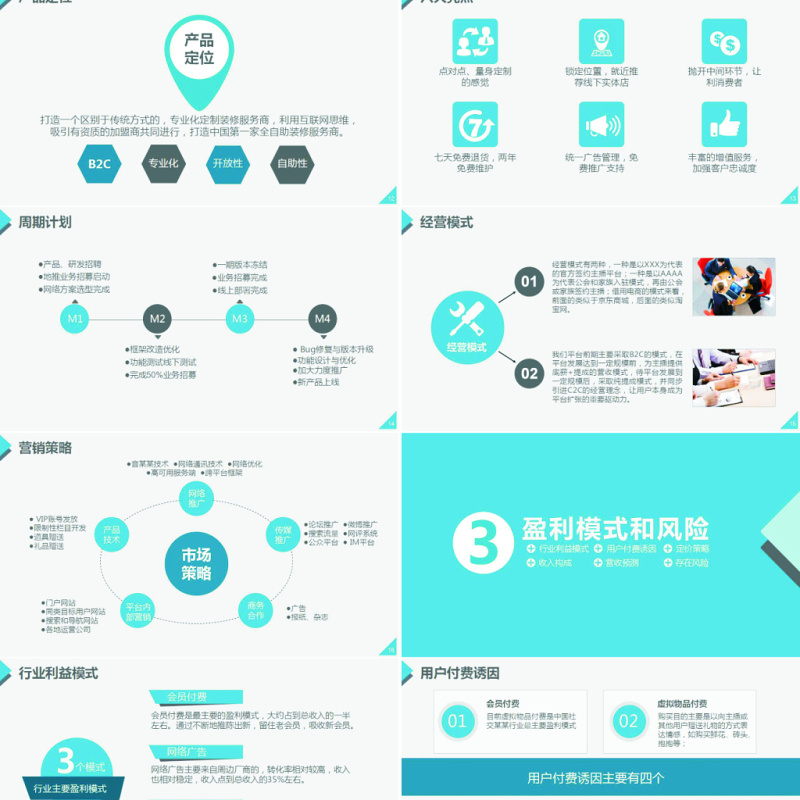 框架完整实用的创业计划书商业计划书