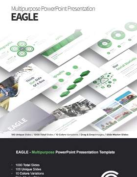 多功能PPT信息演示模板EAGLE ultipurpose PowerPoint Presentation Template