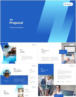 优质提案商务广告公司宣传介绍PPT模板Proposal - Business Powerpoint Pitch Deck