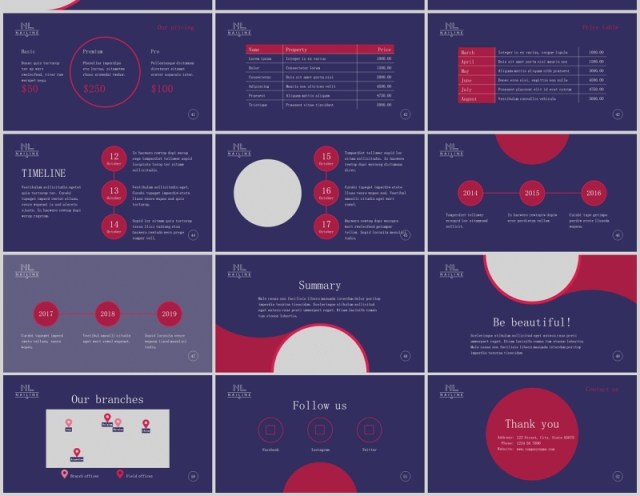 美甲工作室PPT版式模板Nail Studio PowerPoint Presentation Template 美甲工作室PPT版式模板Nail Studio PowerPoint Presentation Template