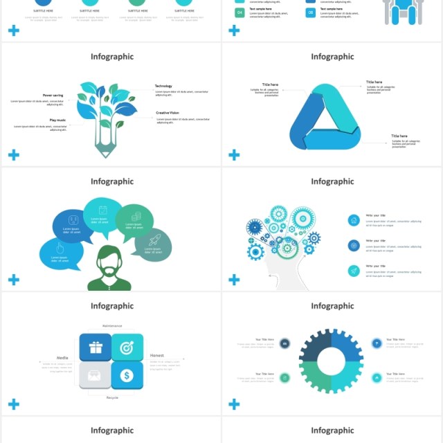 高端商务工作报告计划国外PPT模板medda powerpoint template