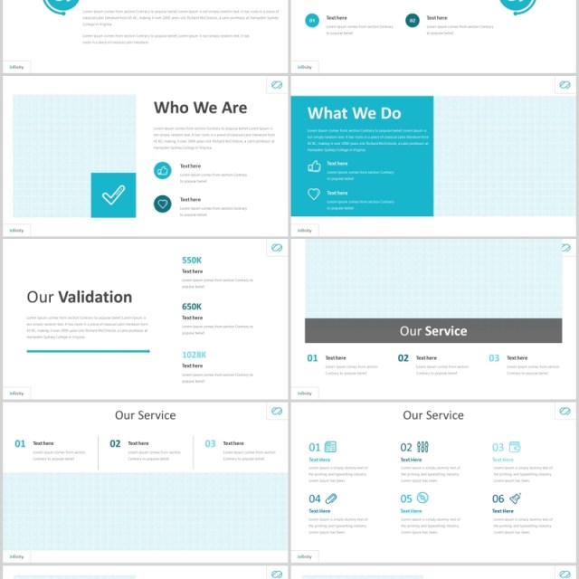 蓝色公司产品展示介绍竞品分析PPT信息图表模板infinity powerpoint template 蓝色公司产品展示介绍竞品分析PPT信息图表模板infinity powerpoint template