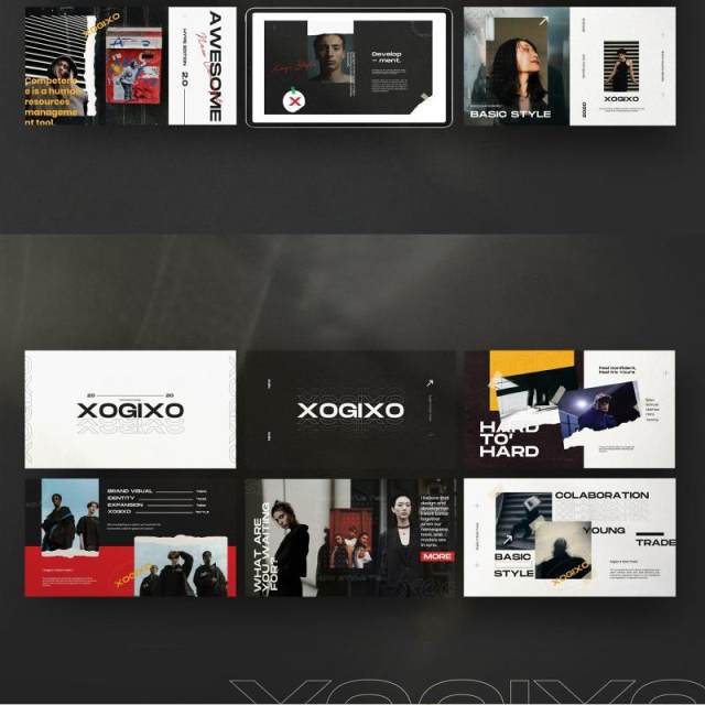 城市广告创意提案企业公司作品分析汇报PPT模板不含照片XOGIXO Urban Creative Powerpoint 城市广告创意提案企业公司作品分析汇报PPT模板不含照片XOGIXO Urban Creative Powerpoint