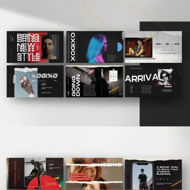 城市广告创意提案企业公司作品分析汇报PPT模板不含照片XOGIXO Urban Creative Powerpoint 城市广告创意提案企业公司作品分析汇报PPT模板不含照片XOGIXO Urban Creative Powerpoint