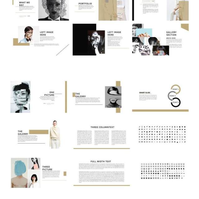 办公简洁时尚PPT模板版式设计Workspace Clean Powerpoint 办公简洁时尚PPT模板版式设计Workspace Clean Powerpoint