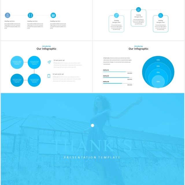蓝色国外图片排版PPT模板Deandro - Powerpoint Template 蓝色国外图片排版PPT模板Deandro - Powerpoint Template