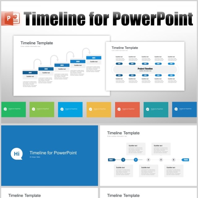 7套色系日程表时间轴企业事件历程PPT模板timeline powerpoint template 7套色系日程表时间轴企业事件历程PPT模板timeline powerpoint template