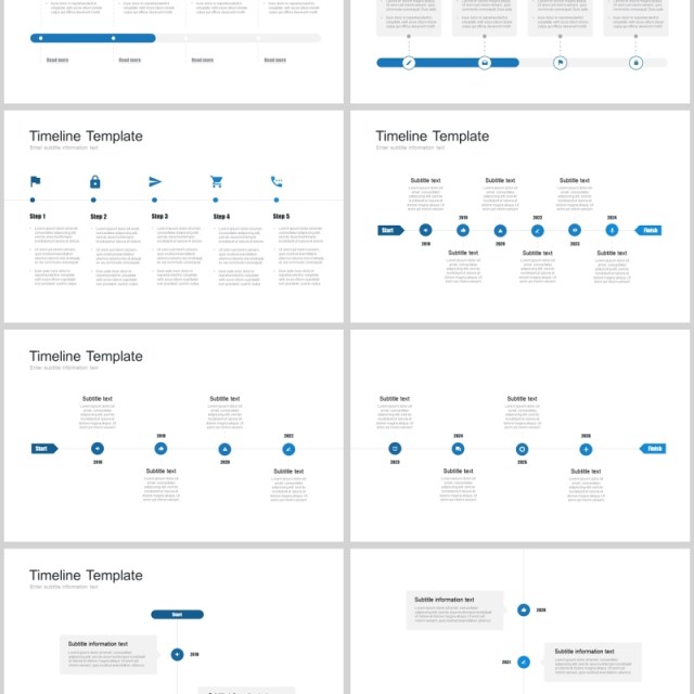 7套色系日程表时间轴企业事件历程PPT模板timeline powerpoint template 7套色系日程表时间轴企业事件历程PPT模板timeline powerpoint template