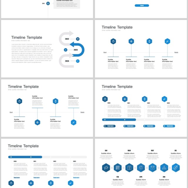 7套色系日程表时间轴企业事件历程PPT模板timeline powerpoint template 7套色系日程表时间轴企业事件历程PPT模板timeline powerpoint template