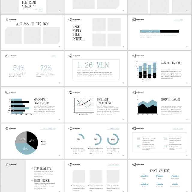 品牌汽车4S经销商代理公司PPT版式模板Car Dealership PowerPoint Presentation Template 品牌汽车4S经销商代理公司PPT版式模板Car Dealership PowerPoint Presentation Template
