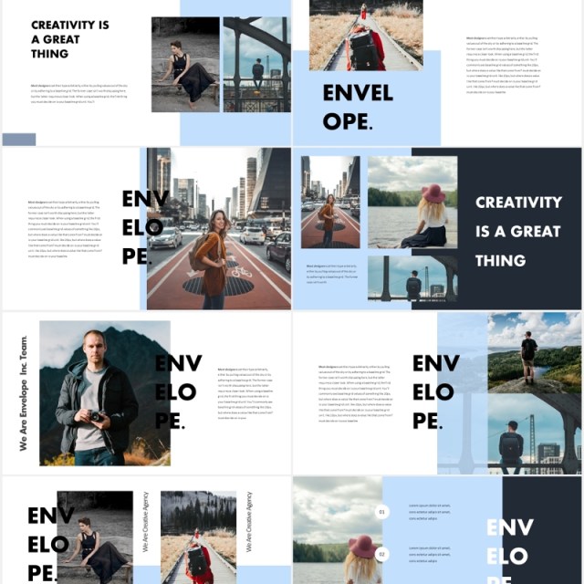 摄影展示国外PPT图片排版模板Envelope Powerpoint Template 摄影展示国外PPT图片排版模板Envelope Powerpoint Template