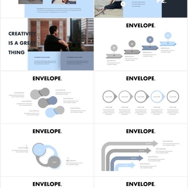 摄影展示国外PPT图片排版模板Envelope Powerpoint Template 摄影展示国外PPT图片排版模板Envelope Powerpoint Template