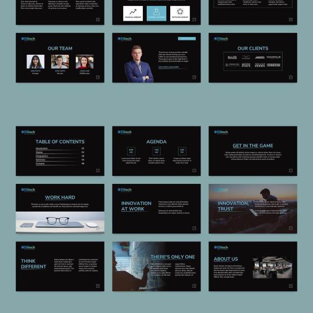 科技创业技术项目宣传介绍PPT模板不含照片Tech Startup PowerPoint Presentation Template 科技创业技术项目宣传介绍PPT模板不含照片Tech Startup PowerPoint Presentation Template