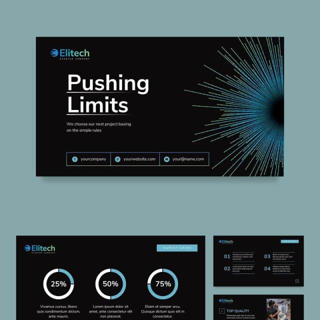 科技创业技术项目宣传介绍PPT模板不含照片Tech Startup PowerPoint Presentation Template 科技创业技术项目宣传介绍PPT模板不含照片Tech Startup PowerPoint Presentation Template