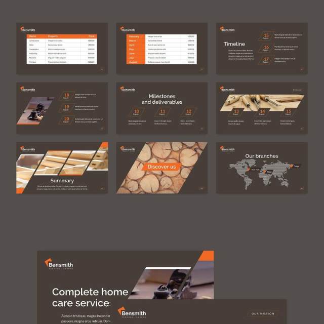 木匠木材行业PPT版式模板Carpenter PowerPoint Presentation Template 木匠木材行业PPT版式模板Carpenter PowerPoint Presentation Template