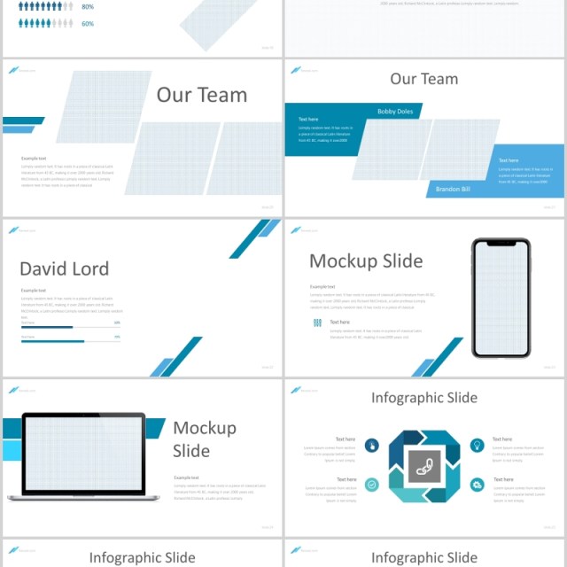 蓝色公司简介PPT信息图表模板reveal powerpoint template 蓝色公司简介PPT信息图表模板reveal powerpoint template