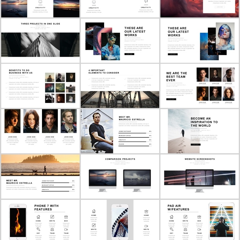 商务公司简介产品项目宣传PPT模板 商务公司简介产品项目宣传PPT模板
