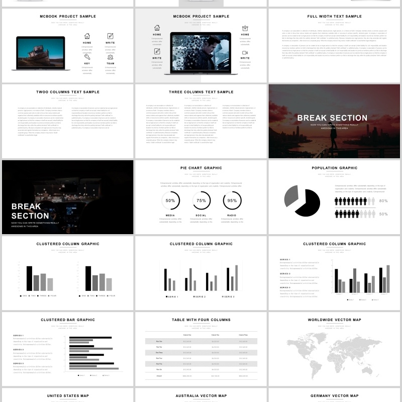 商务公司简介产品项目宣传PPT模板 商务公司简介产品项目宣传PPT模板